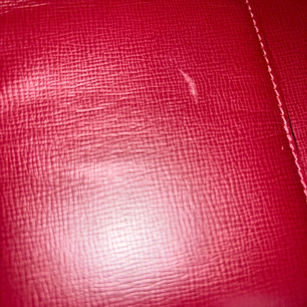 Cartier Must Line Shoulder Bag Bordeaux Leather Vintage Authentic - Picture 6 of 12